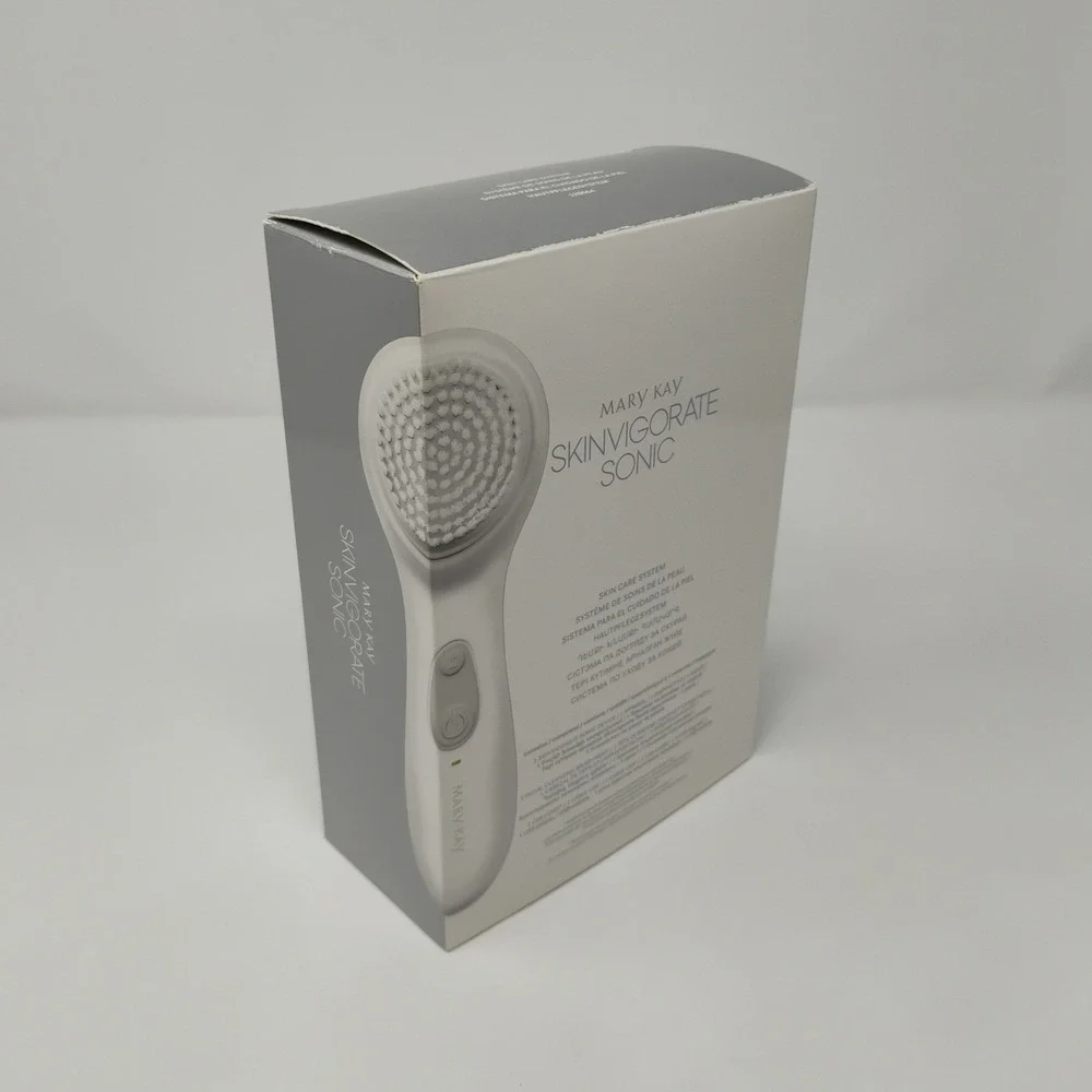 Mary Kay Skinvigorate Sonic Skin Care System Facial Cleansing Brush Open Box New